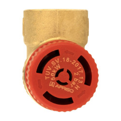 AFRISO Zawór bezpieczeństwa do c.o. MS 2 bar Rp1/2" x Rp3/4" 42375